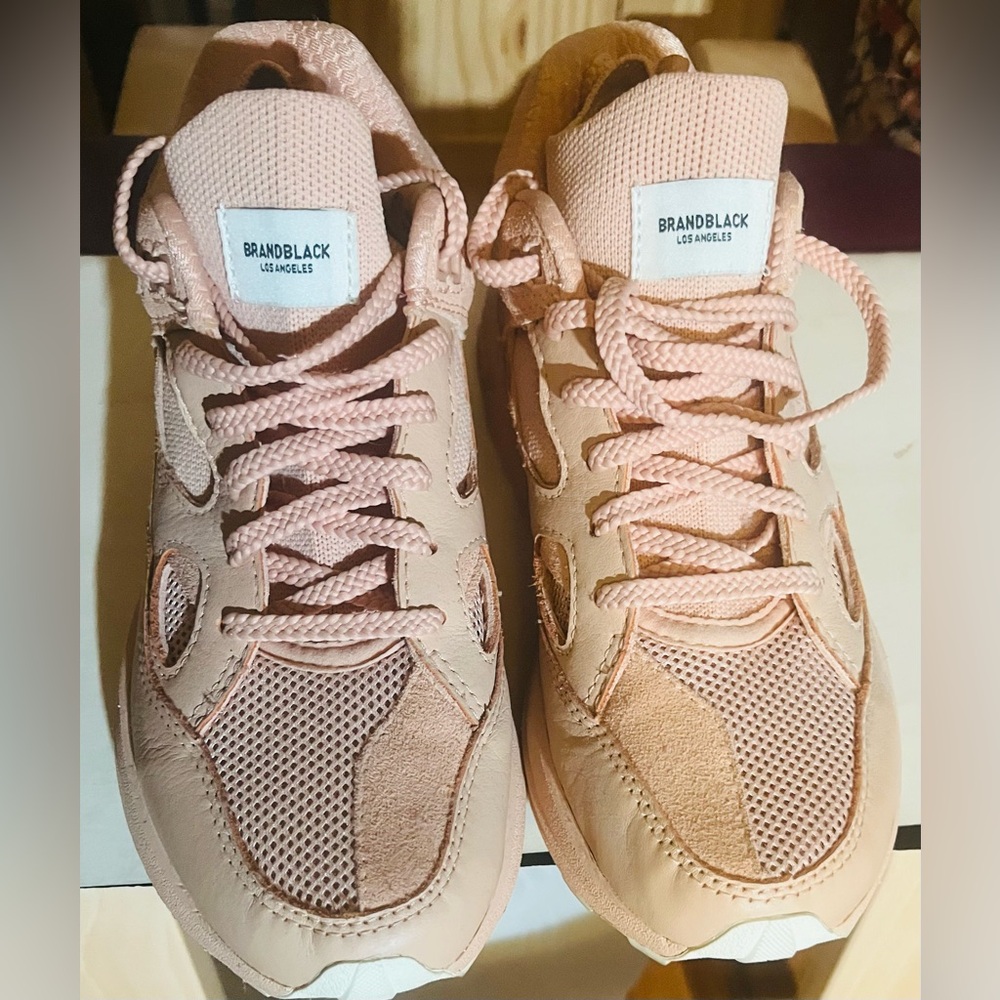 Free People X Brandblack Vibram Sneakers in Blush 👟